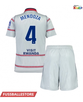 Günstige Atletico Madrid Rodrigo Mendoza #4 3rd trikot Kinder 2026-27 Kurzarm (+ Kurze Hosen)